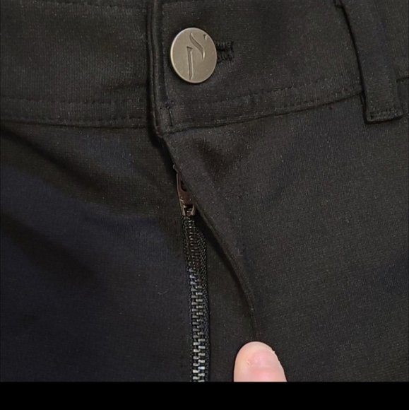 Vera Wang classic Black Mid-Rise slimming stretch fit skinny dress pants 0X - Picture 3 of 16